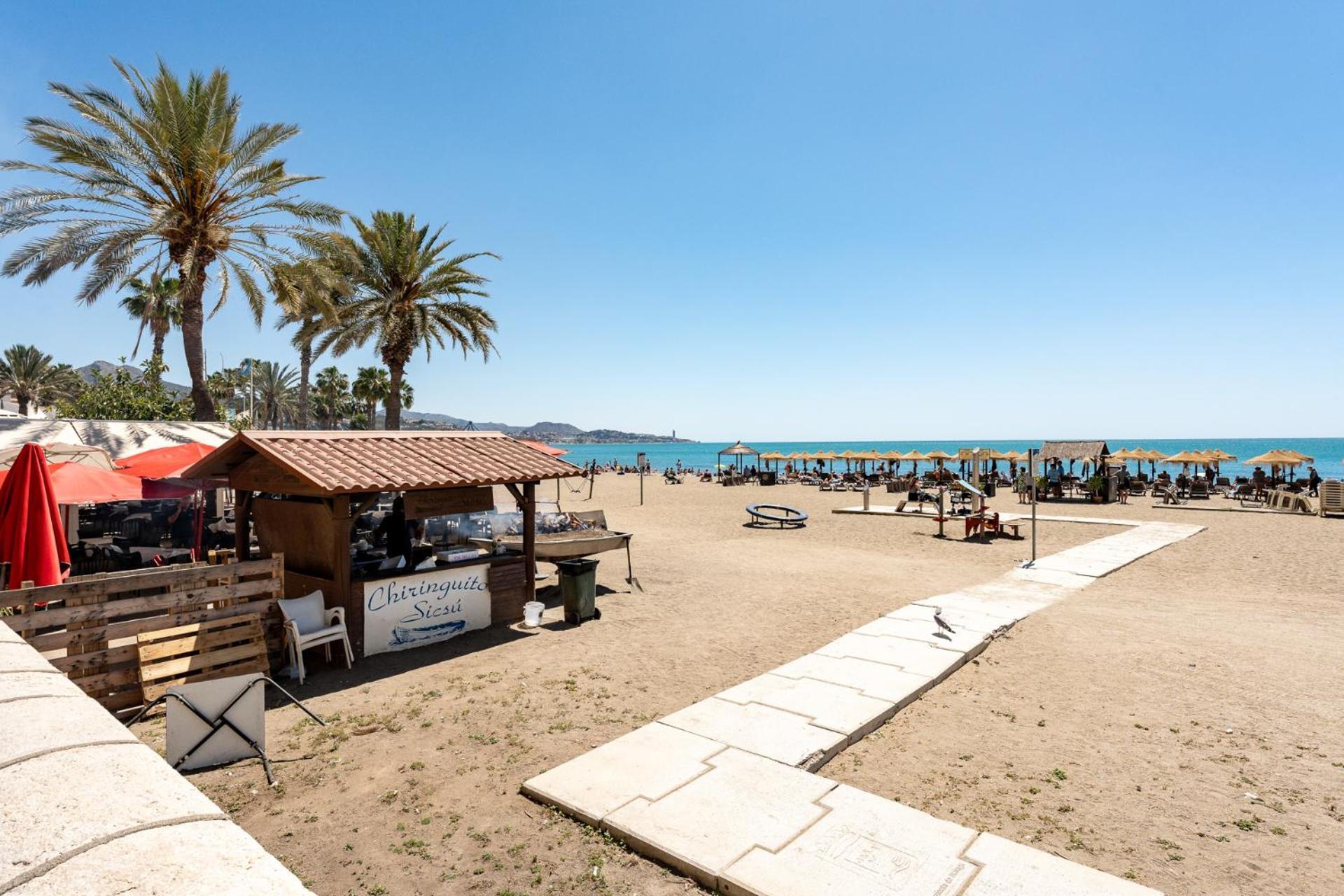 Malagasuite Malagueta Beach & Sun מראה חיצוני תמונה
