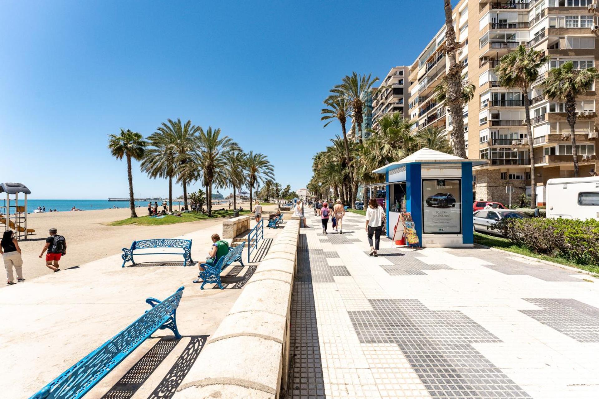 Malagasuite Malagueta Beach & Sun מראה חיצוני תמונה